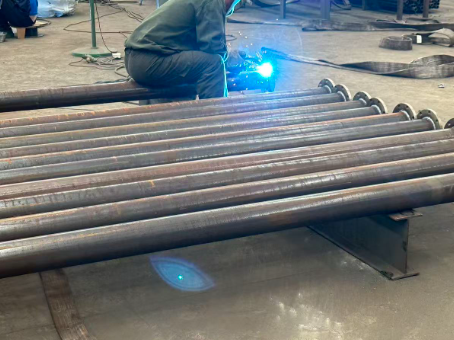 柳州20#无缝注浆管加工108*6钢花管棚管